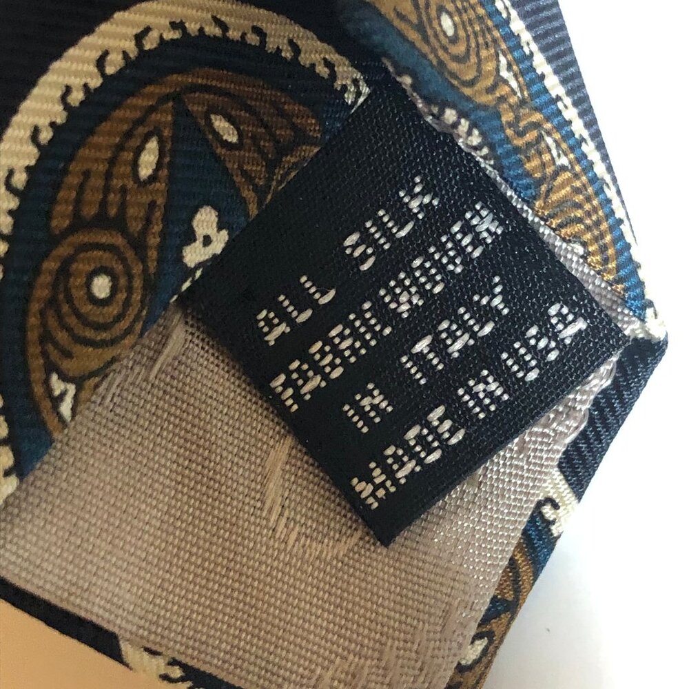 ๐คต Christian Dior Monsieur 100% Silk Tie โ Italian Woven, Made in USA - Picture 8 of 8